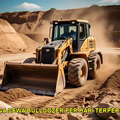 Menemukan Harga Sewa Bulldozer Per Hari yang Kompetitif